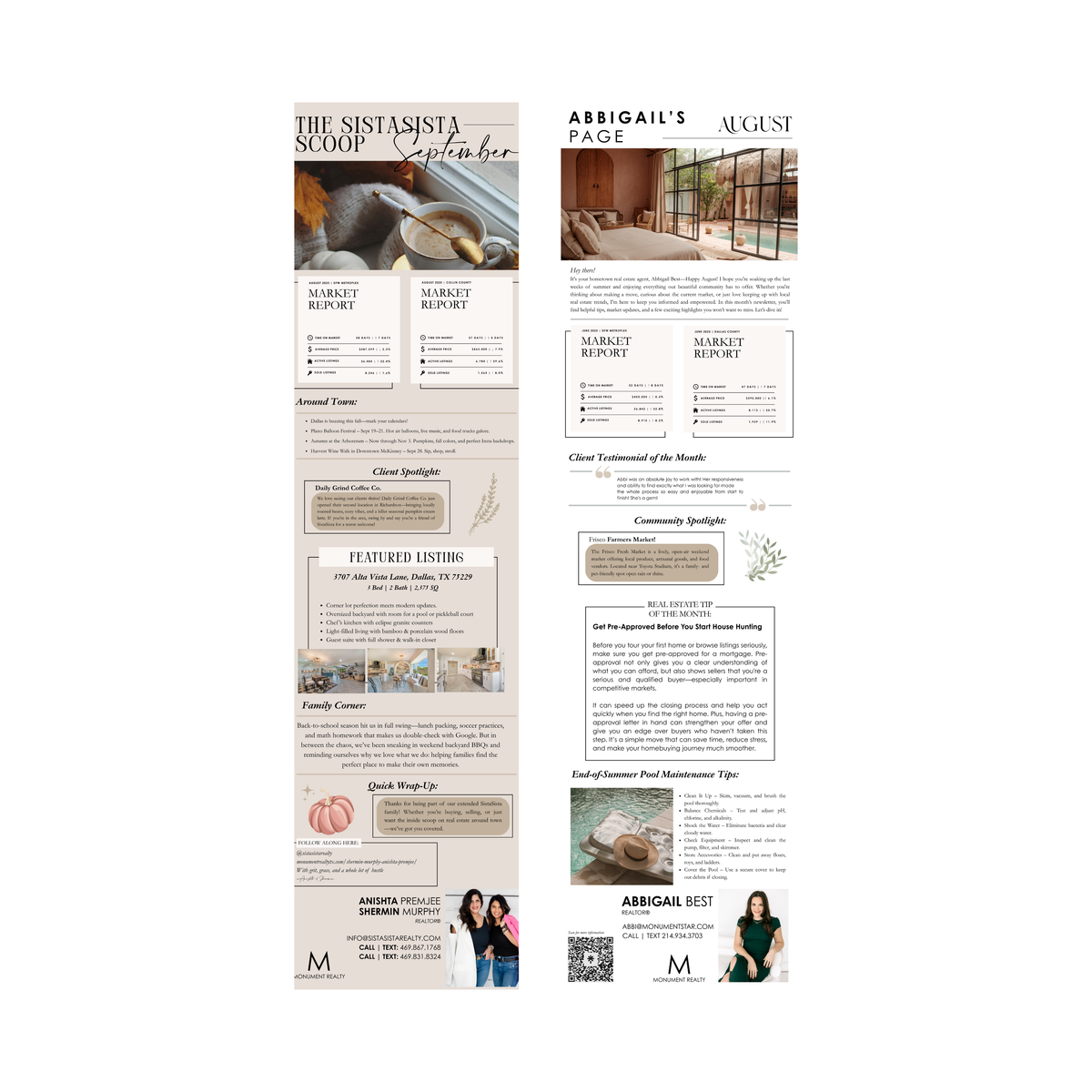 Custom Digital Newsletter